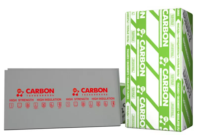 xps carbon eco (экструзионный пенополистирол)